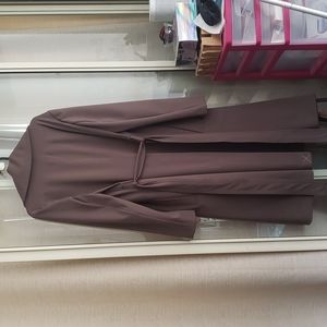 Club Monaco Jersey Trench in Sage Grey size M